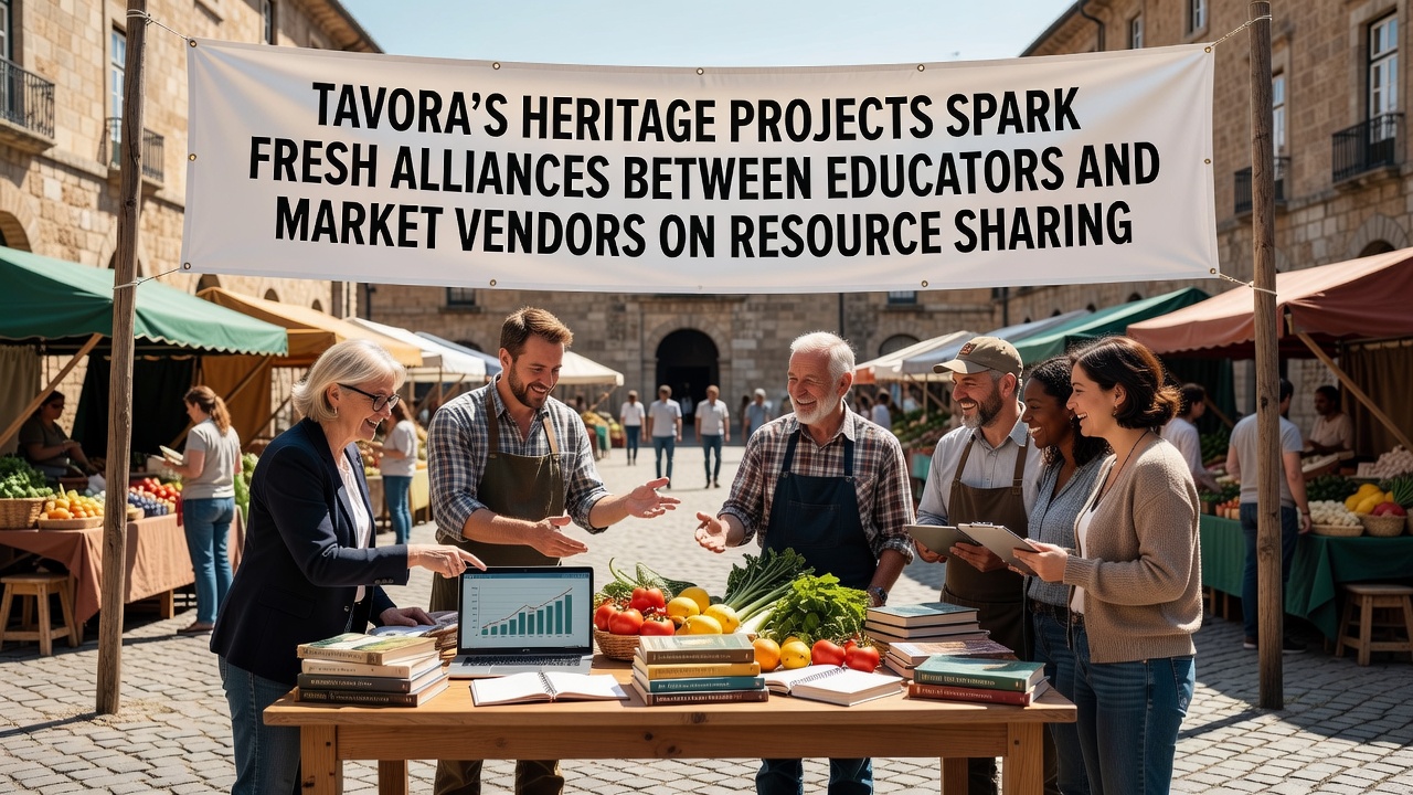 Tavora's Heritage Projects Spark Fresh Alliances Between Educators and Market Vendors on Resource Sharing